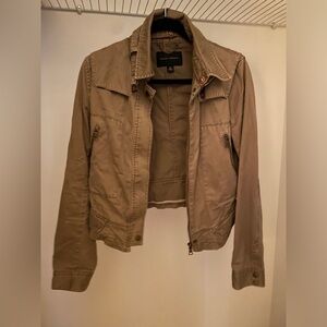 Banana Republic lightweight khaki jacket